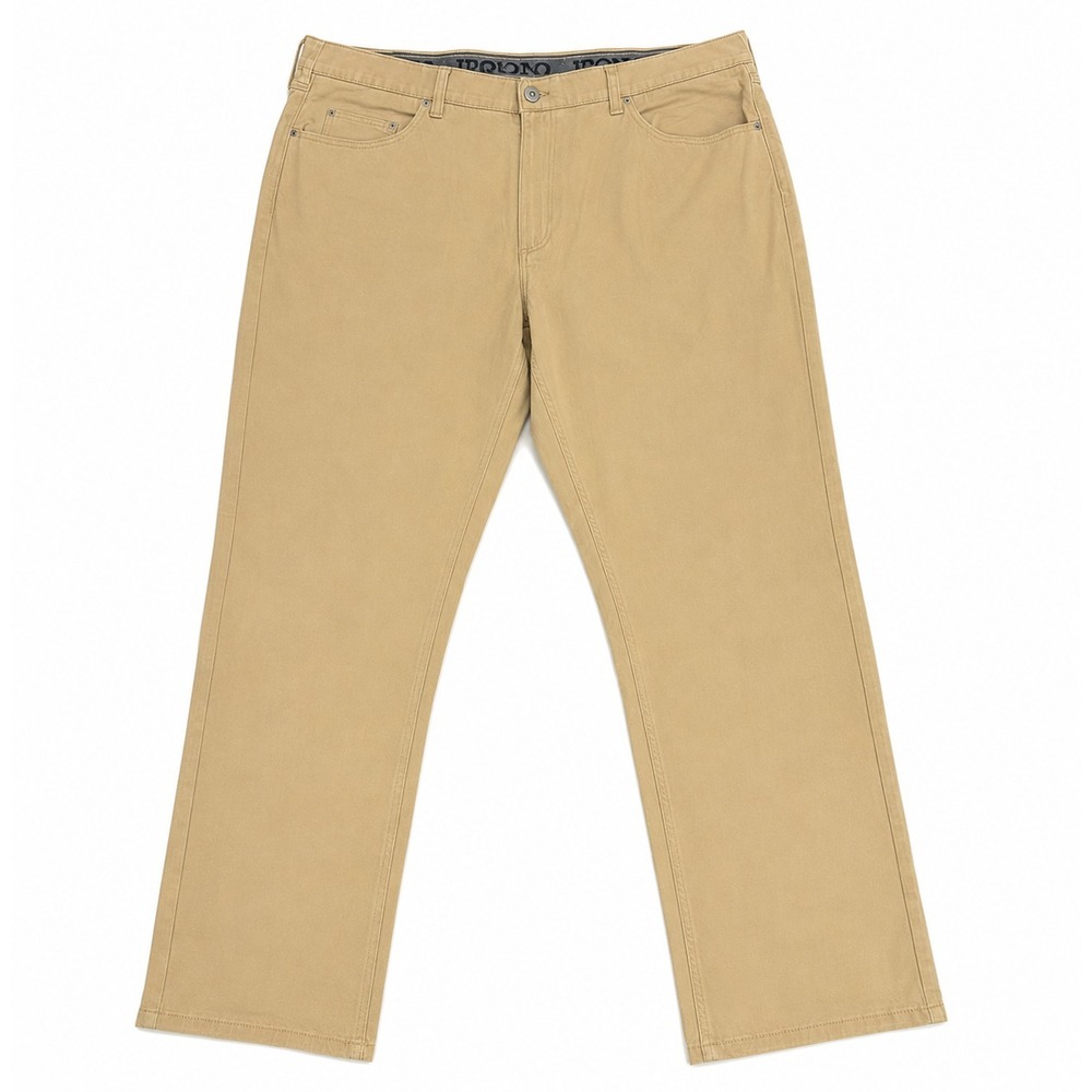 Iron Co Patriot Pant Mens 42x32 Khaki Straight Leg Comfort Flex Stretch NWT